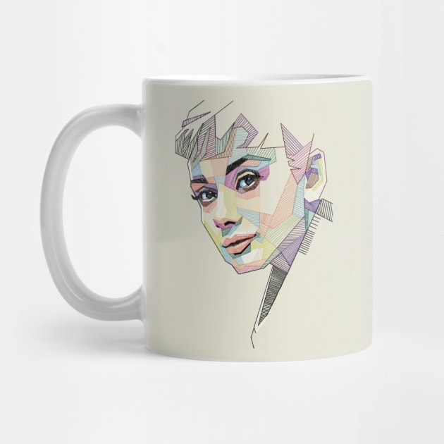 beautiful audrey hepburn by BAJAJU